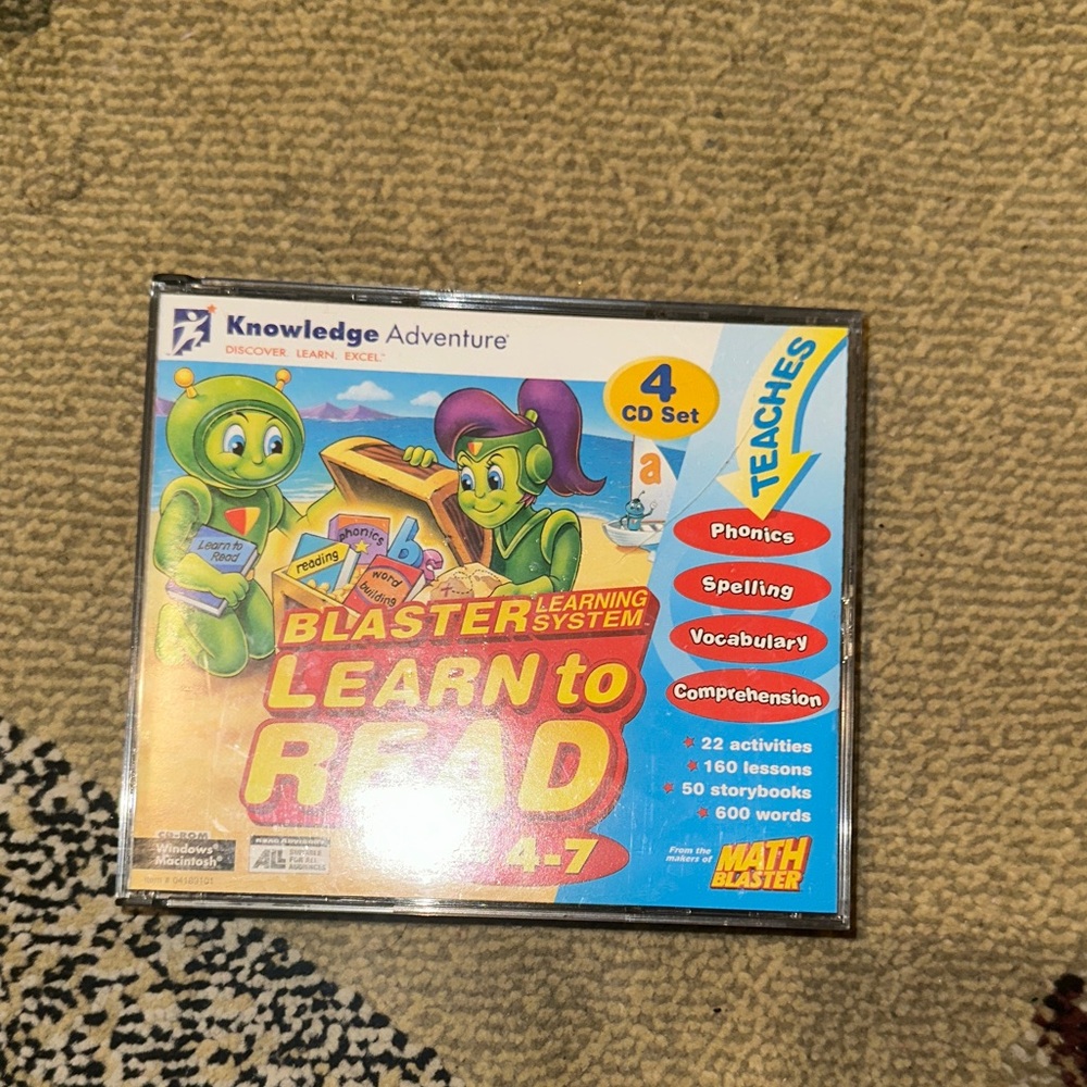Blaster Learn to Read CD Set